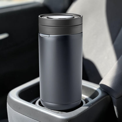 Slek Insulated Stainless Steel Coffee Tumbler - 16oz Vacuum Double Wall Travel Mug with Leak-Proof Lid